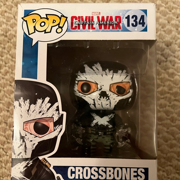 Crossbones Captain: Civil War Funko Pop #134